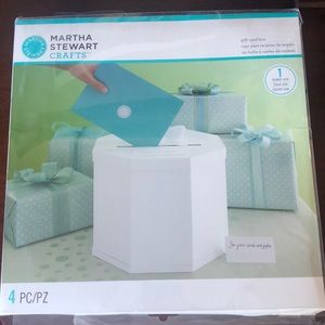 Martha Stewart gift wedding card box